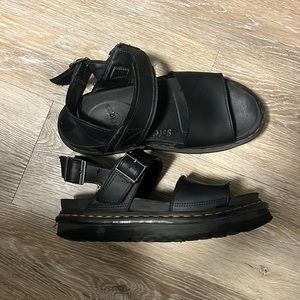 Black Dr. Marten’s Voss Leather sandals